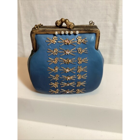 Nostalgia Handbag & Shoe Resin Mini Figurine 1999 Popular Imports Collectibles - Picture 8 of 13